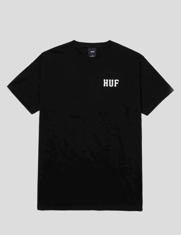 T-shirt HUF estentials classic h tee black
